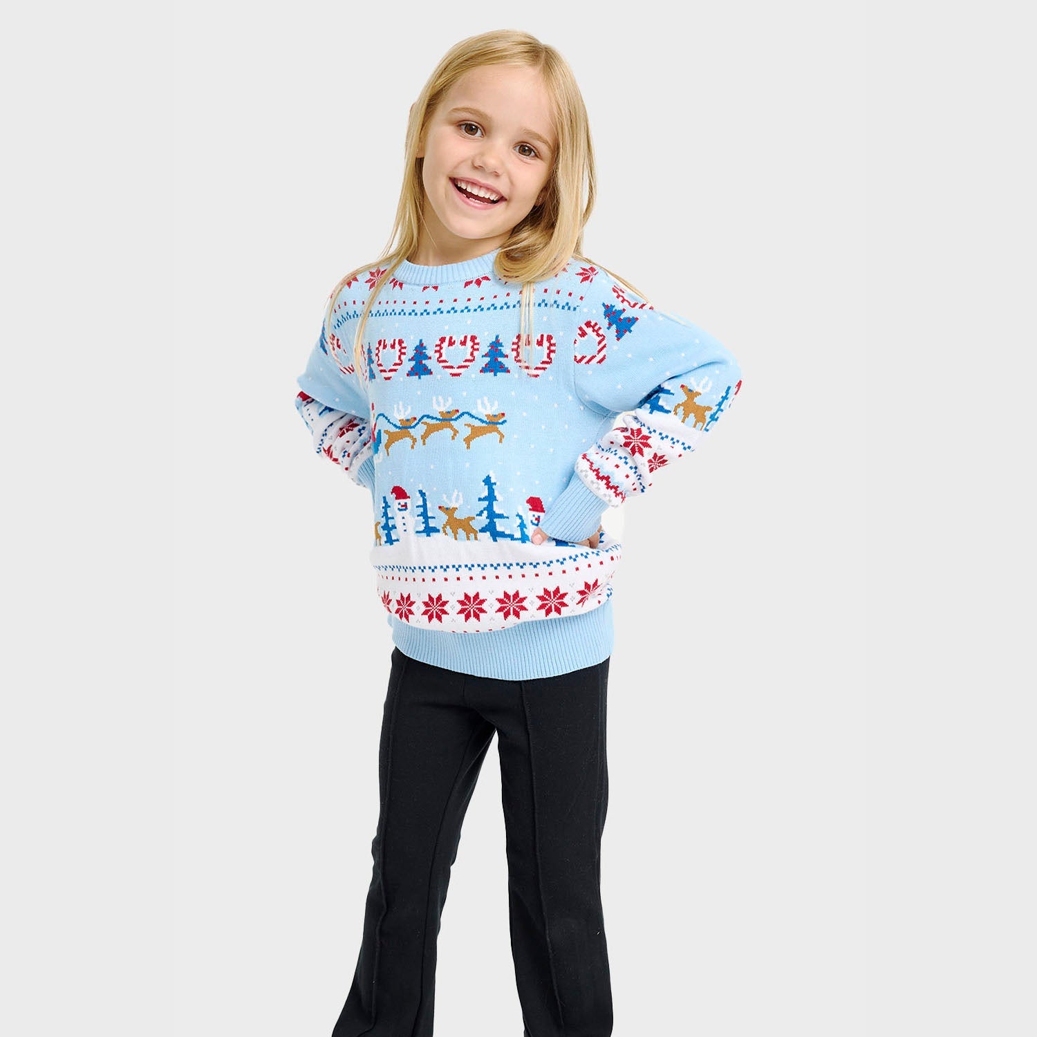 Christmas Wonderland maglione natalizio – Bambini